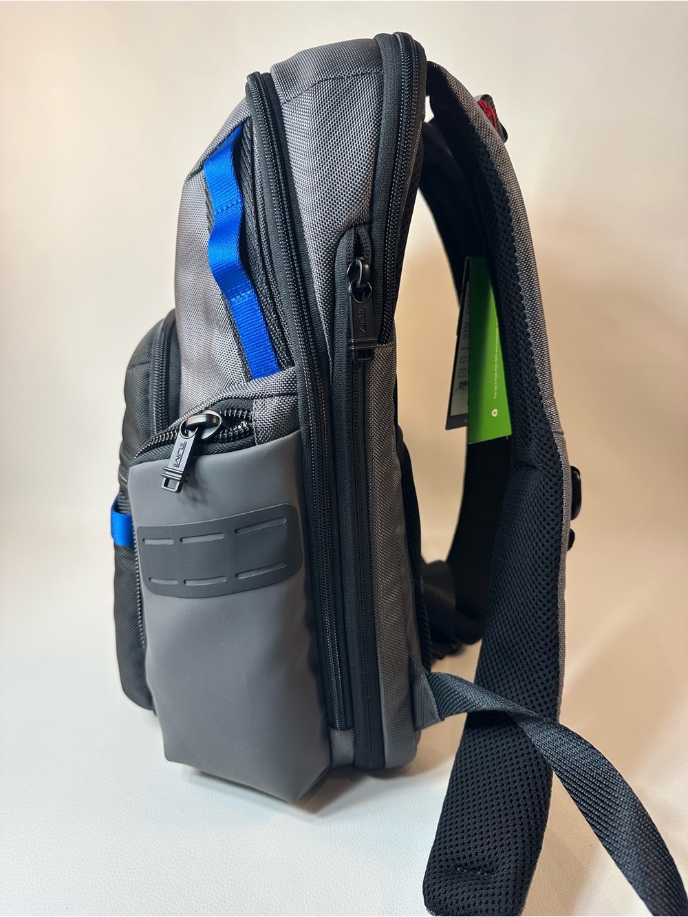 New Men’s TUMI Mens Alpha Bravo Navigater Backpack Gray, Blue - Picture 7 of 13
